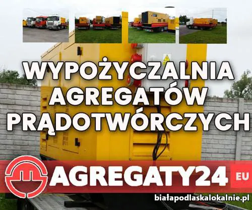 Wynajem agregatów prądotwórczych o różnej mocy