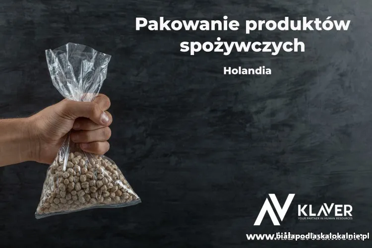 Praca za granicą- Pakowanie produktów spożywczych- od zaraz!