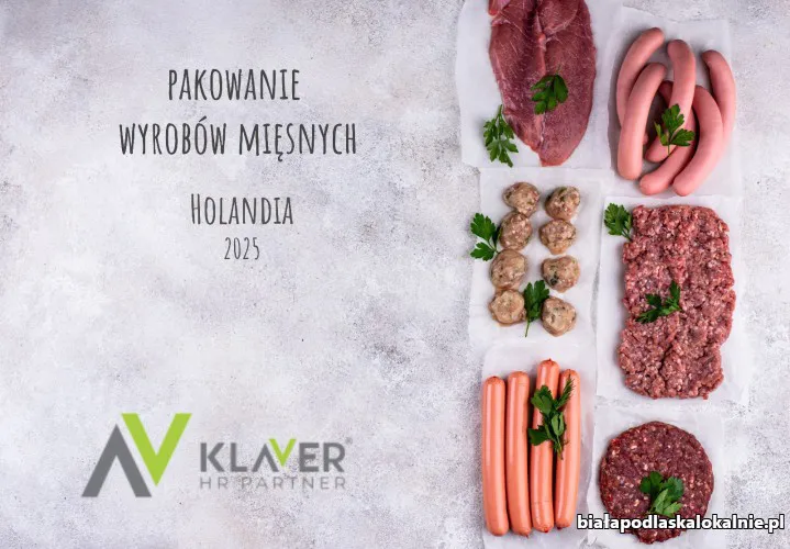 Pakowanie produktów mięsnych! Holandia